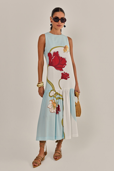 Foto Vestido Mara Crepe em Viscose