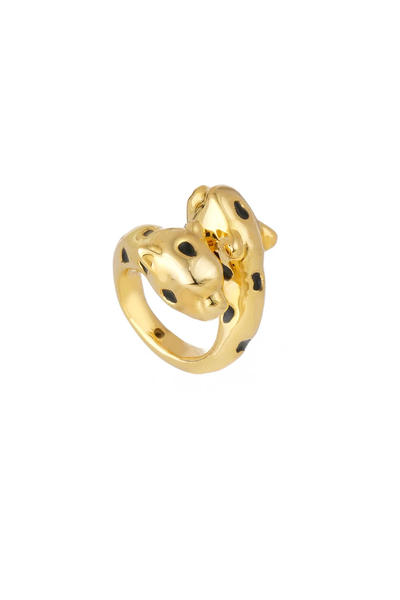 Foto Anel Leopardo Duplo