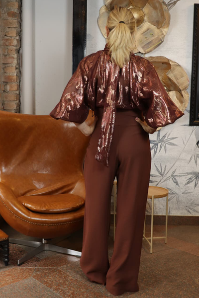 FotoCalça Juliana Marrom