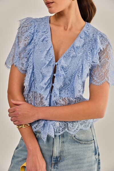 Foto Blusa Garden em Renda