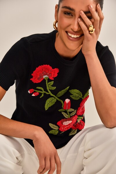 FotoBlusa Carioca Bordada