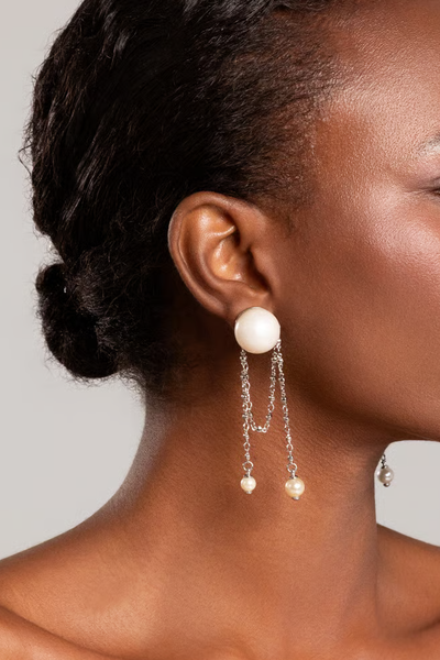 FotoBrinco Animal Exagerado Pérola Prateado