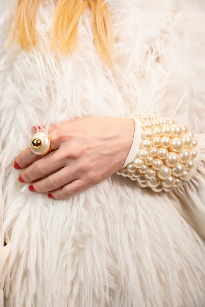 FotoAnel Botão Pérola Presenza