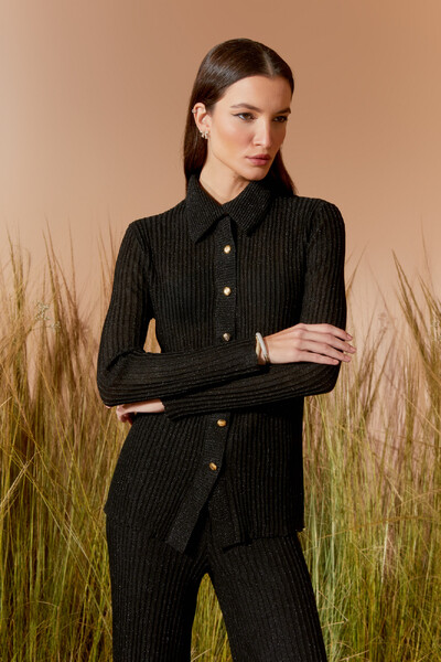 Foto Camisa Tricot Lurex
