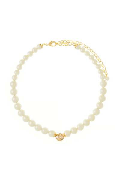 Foto Colar Choker Pérola com Cristal