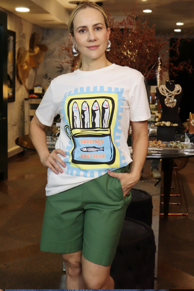 Foto Camiseta Sardinha Amarela