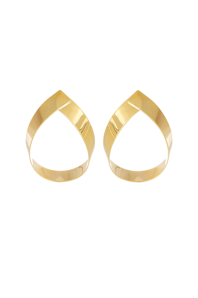Foto Brinco Gota Essencial Dourado