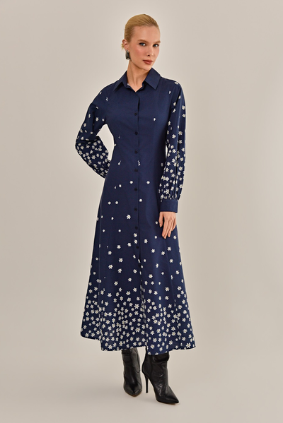 Foto Vestido Eucalipto Tricoline