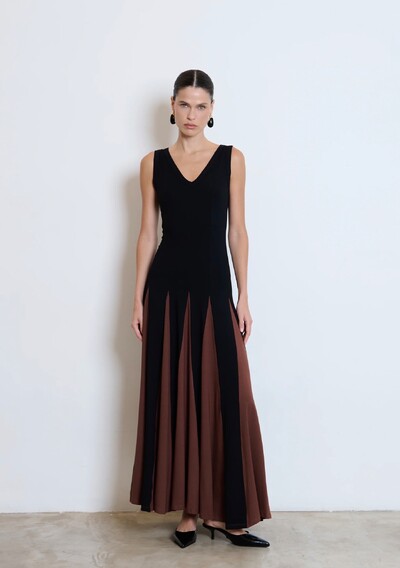 Foto Vestido Longo Nesgas