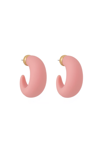 Foto Brinco Meia Argola Pigmento