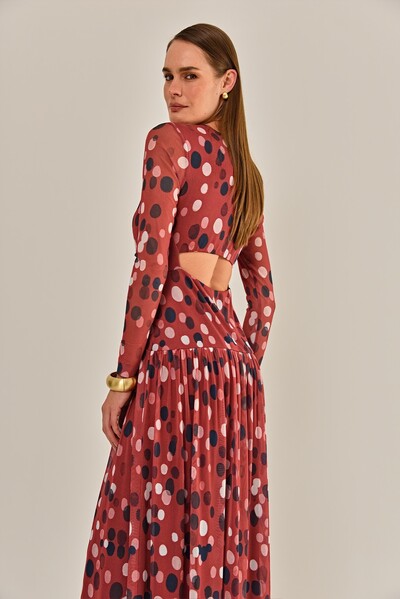 FotoVestido Diamond Tule Estampado