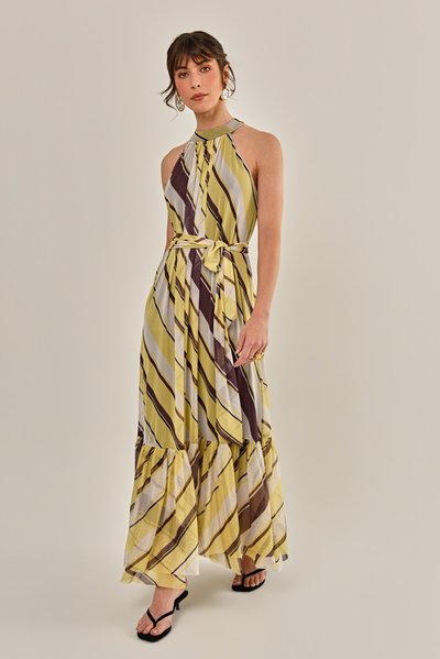 Foto Vestido Jack Tule Estampado