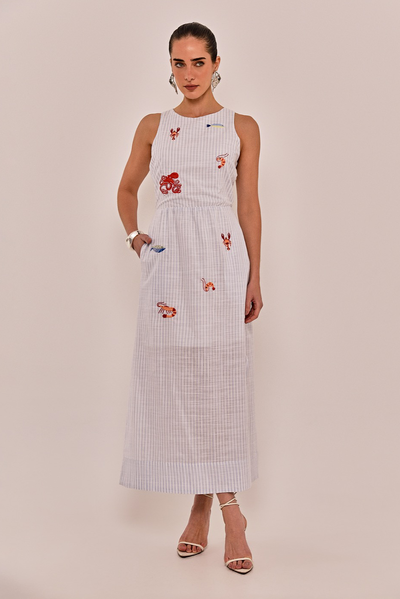 Foto Vestido Tereza com Bordado