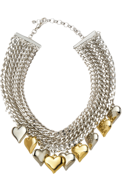Foto Choker Elos Heart Mix Banhos