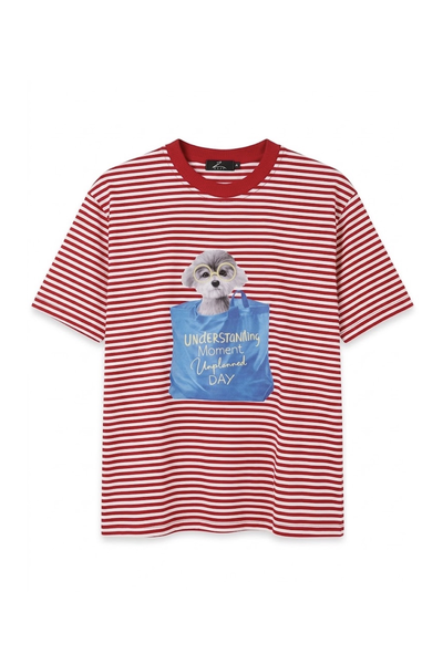 Foto Camiseta Unplanned Day Vermelha