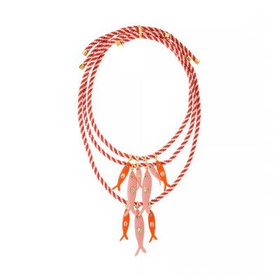 FotoColar Sardines Corda em Camadas Ajustável