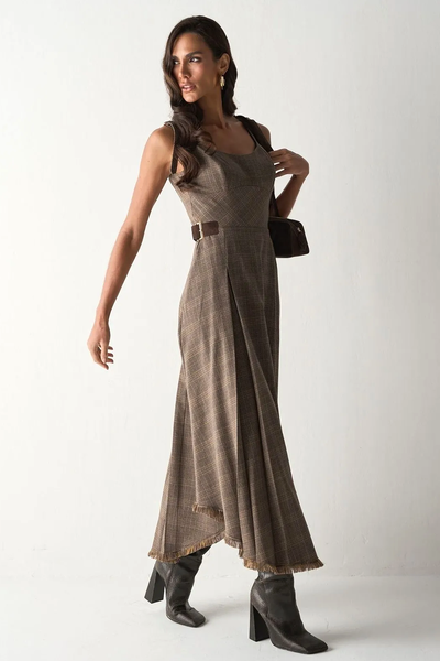 FotoVestido Alfaiataria Xadrex