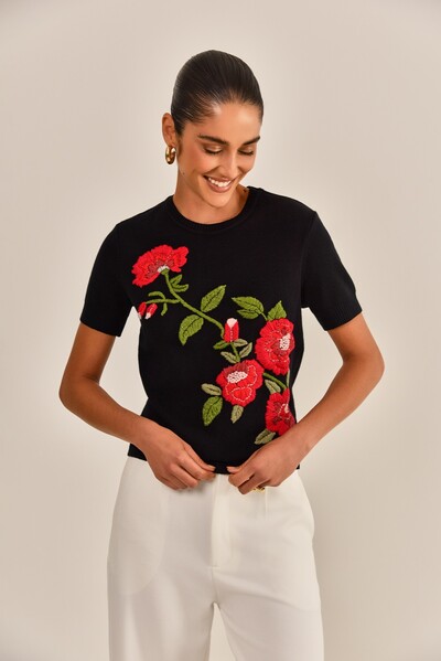 Foto Blusa Carioca Bordada