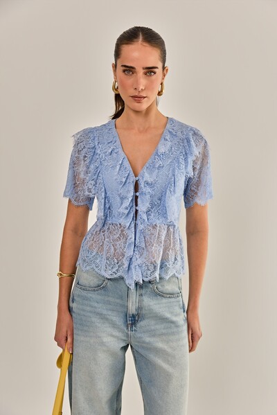 Foto Blusa Garden em Renda