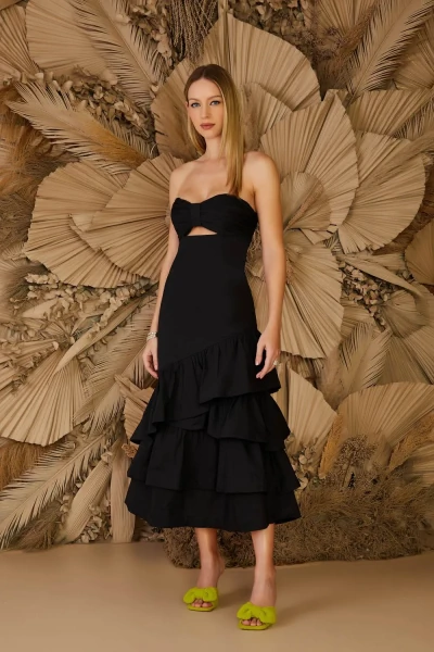 Vestido Midi Tomara que Caia