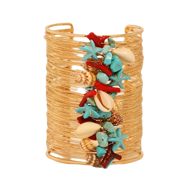 Foto Bracelete Aramado Pérolas