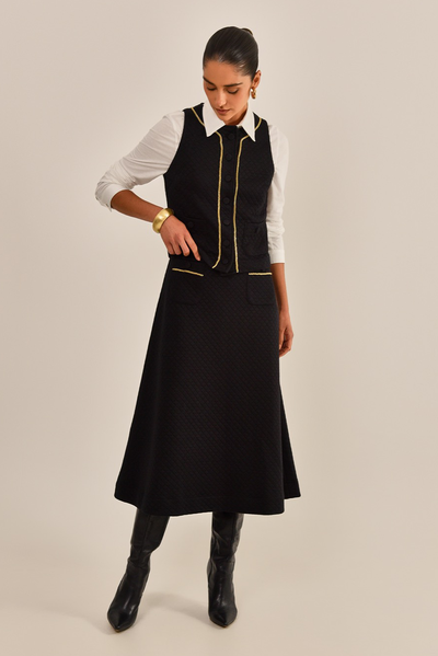 Foto Saia Arte Malha Matelassê