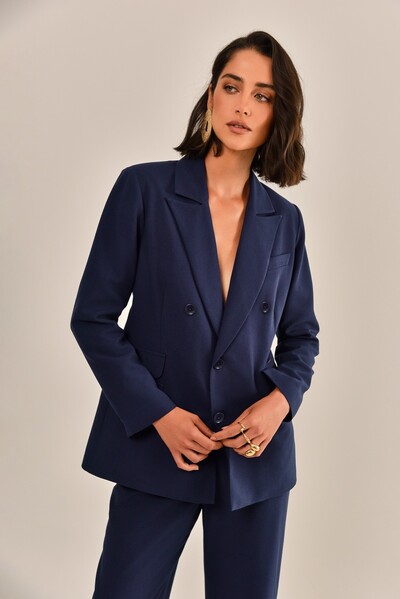 Foto Blazer berry Alfaiataria Galena