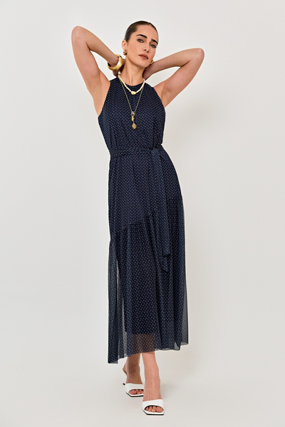 FotoVestido Malta Tule Mini Poá