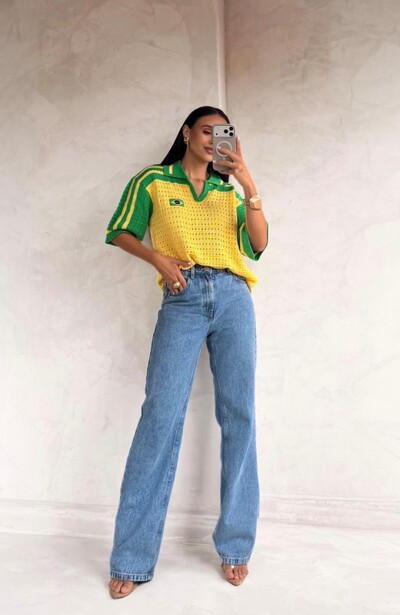 Foto Blusa Tricô Polo Brasil
