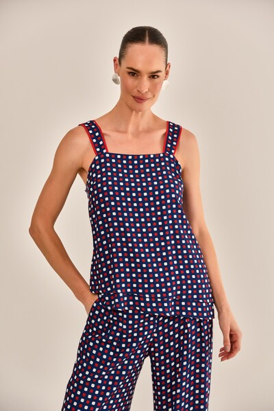 Foto Blusa Afeto Viscose Estampada