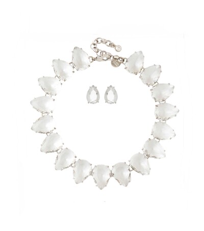 Foto Kit Colar Curto e Brinco Gota