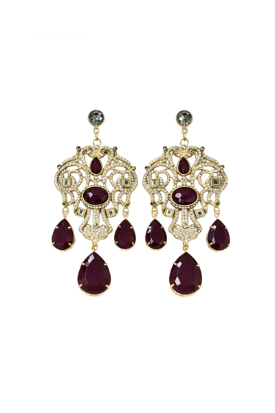 Foto Brinco Maxi Prado Marrom