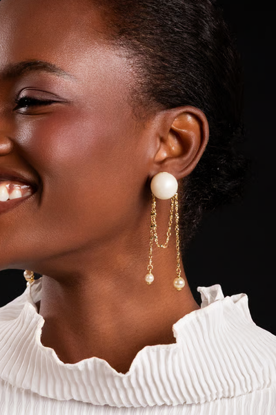 FotoBrinco Animal Exagerado Pérola Dourado