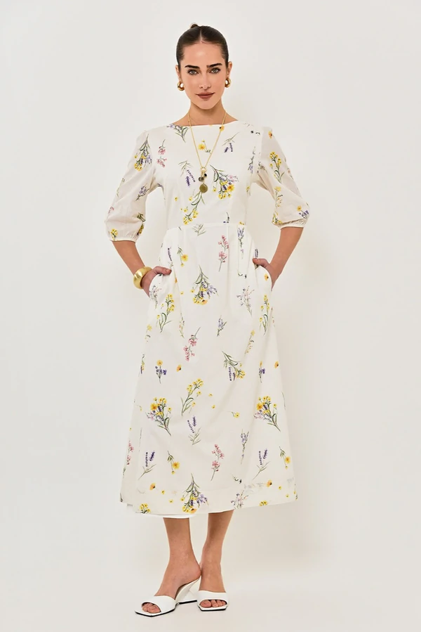 Vestido Marilyn Floral