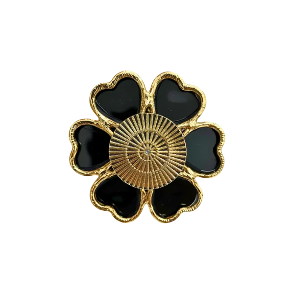 Broche Flor Resina