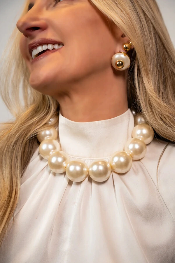 Colar Pérola Grande Presenza
