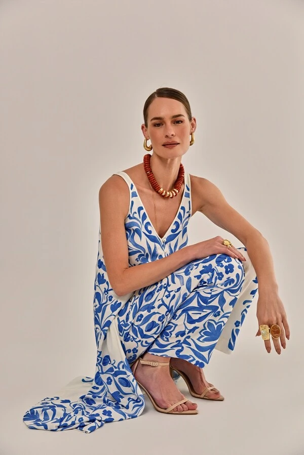 Blusa Nina Crepe de Viscose