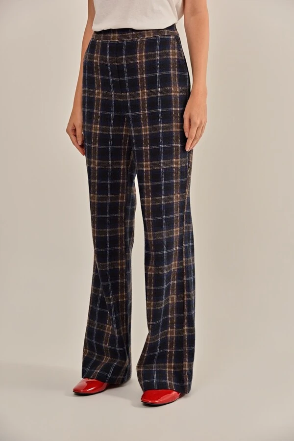 Calça Clea Alfaiataria Xadrez