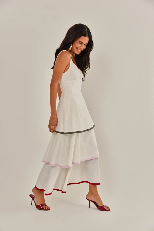 Vestido Mauí Off White