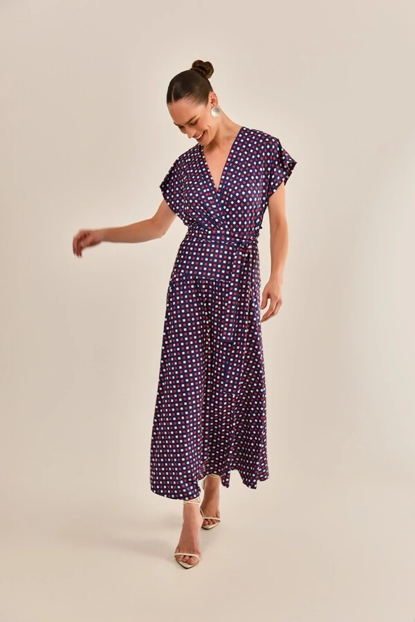 Vestido Alexia Estampado em Malha