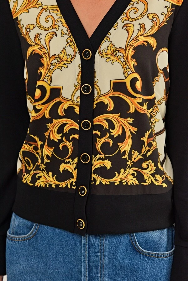 Cardigan Isadora Preto