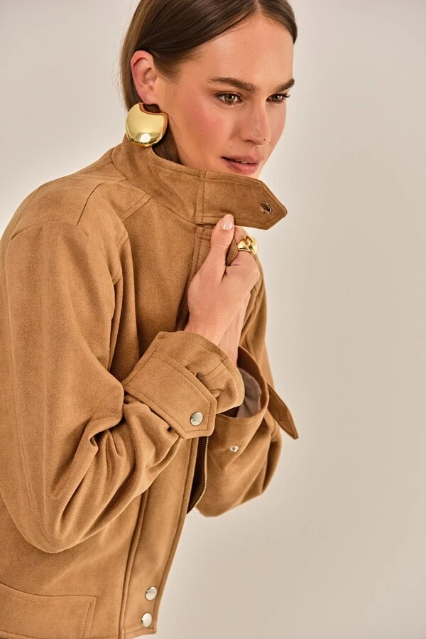 Jaqueta Carrie Suede