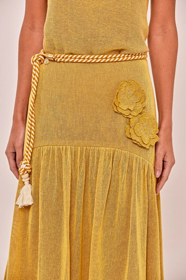 Saia Raissa Tela Bordada