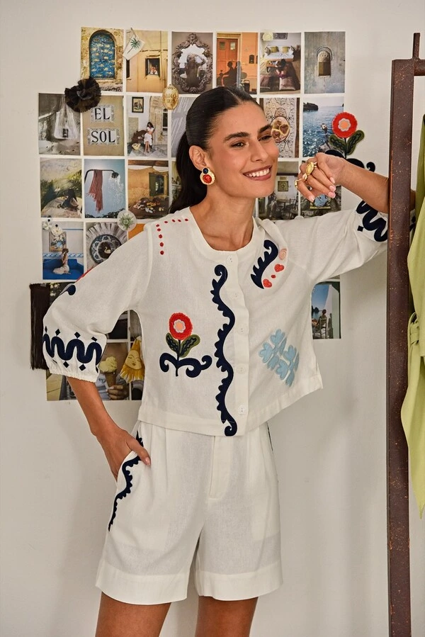 Blusa Lima Off White