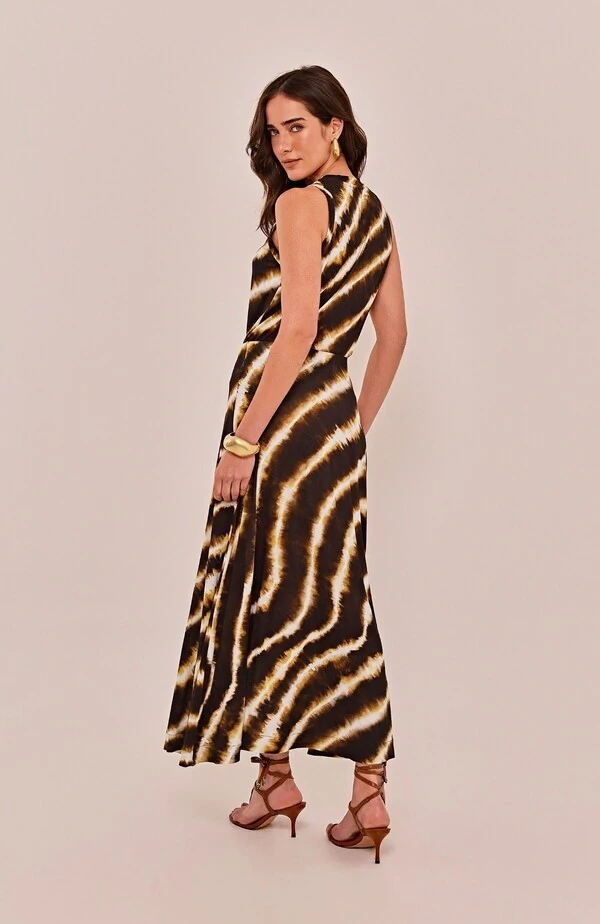 Saia Toledo Viscose Estampada