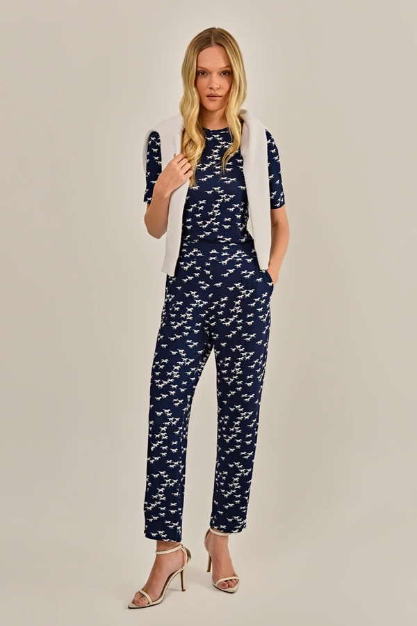 Calça Consuelo Malha de Viscose