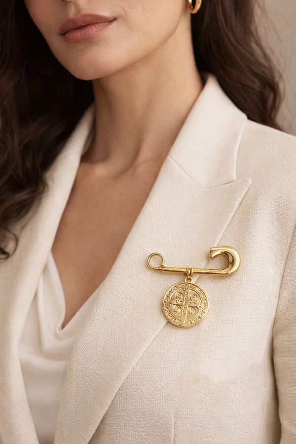 Broche Alfinete São Bento
