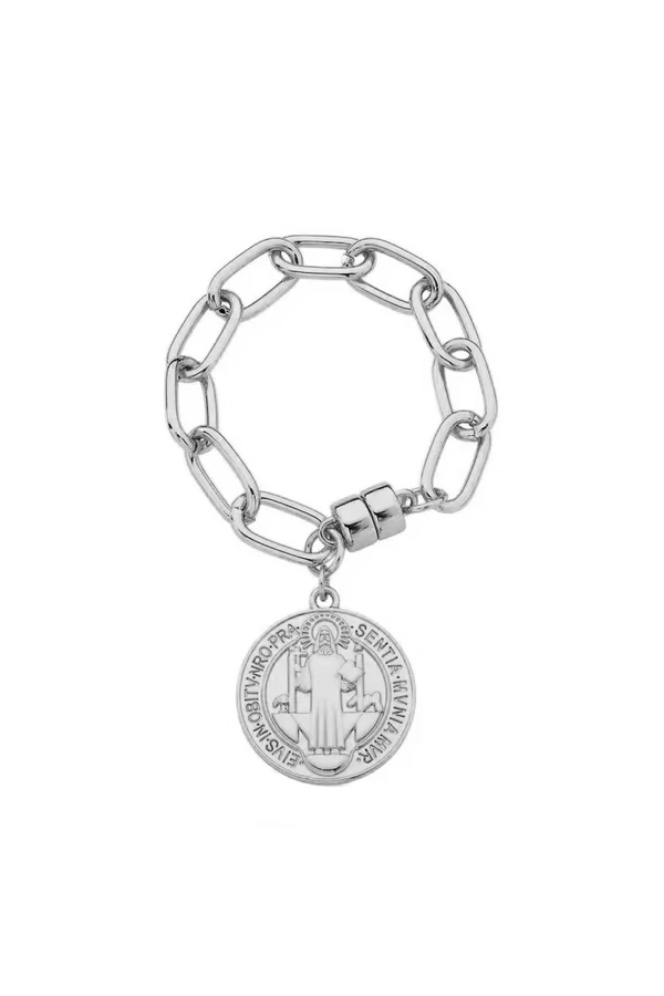 Pulseira Elos Pingente São Bento