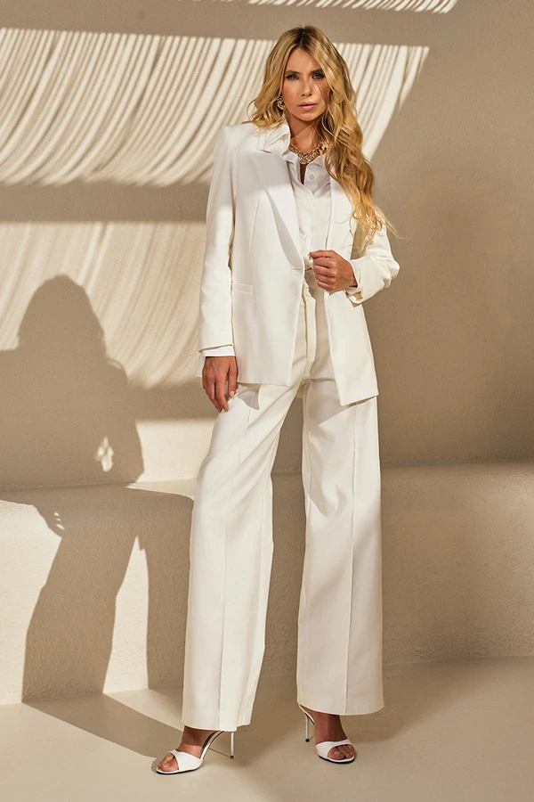 Calça Mildford Alfaiataria Off White
