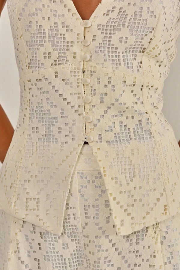 Colete Luz Off White